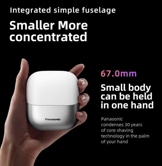 Panasonic Electric Mini Shaver - Pocket Size Portable Wireless Shaver - itzy bitsy