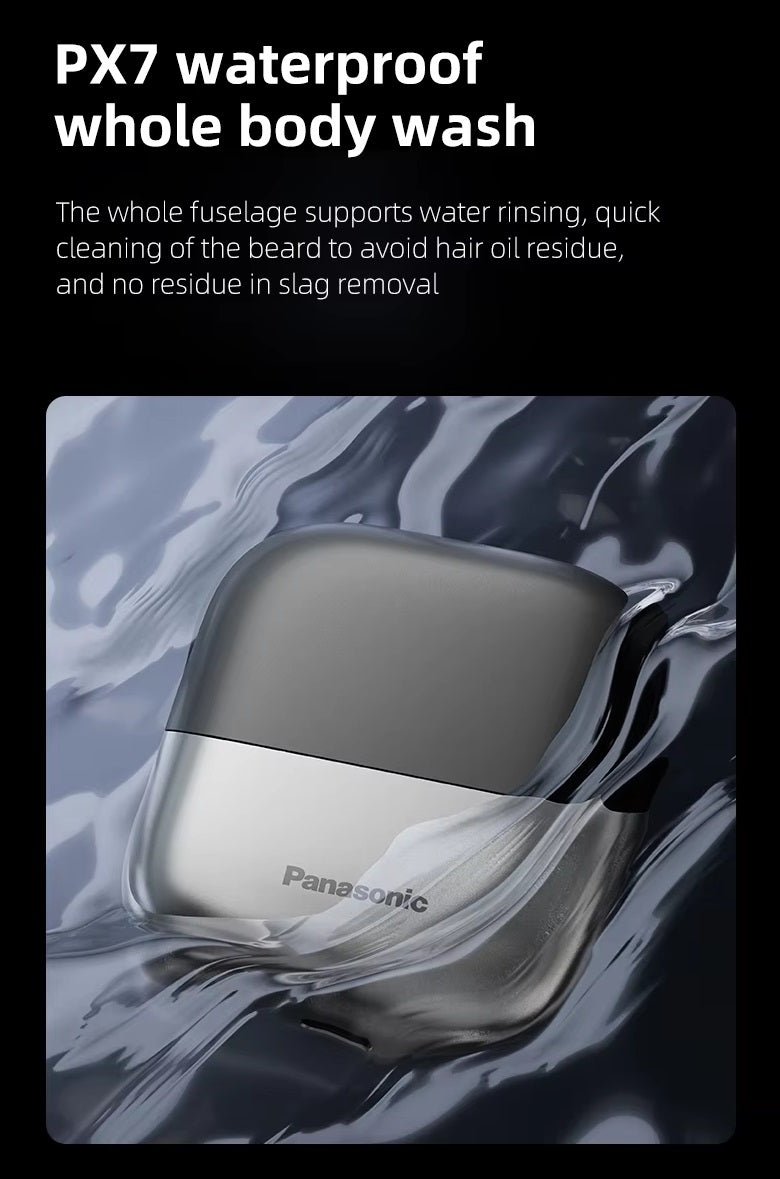 Panasonic Electric Mini Shaver - Pocket Size Portable Wireless Shaver - itzy bitsy