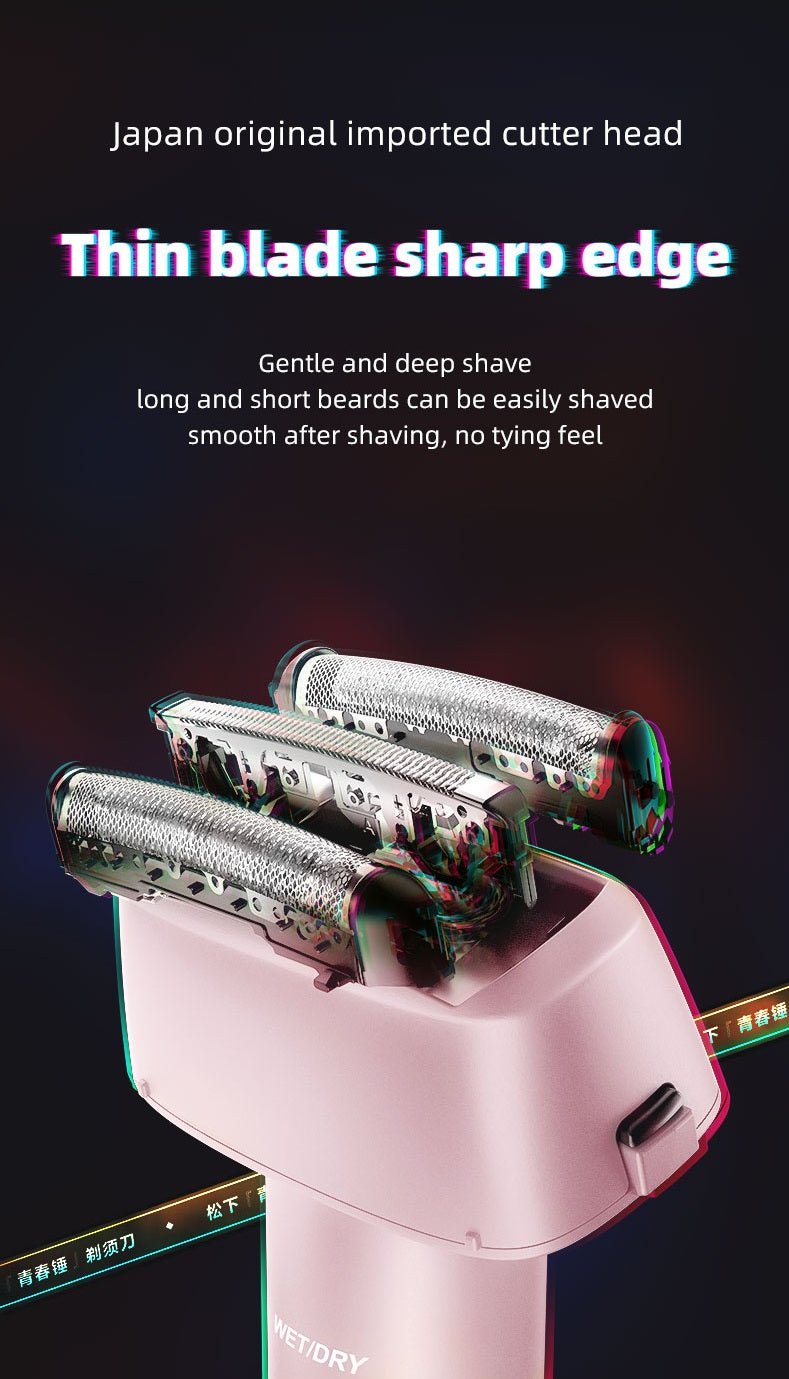 Panasonic Electric Shaver 3D Blackstone 3 IPX7 - itzy bitsy