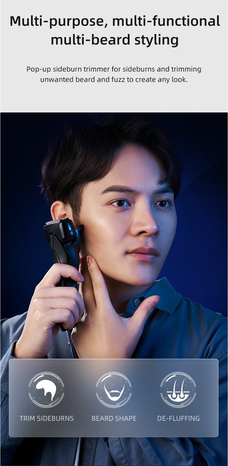 Panasonic Electric Shaver Dual Blade - itzy bitsy