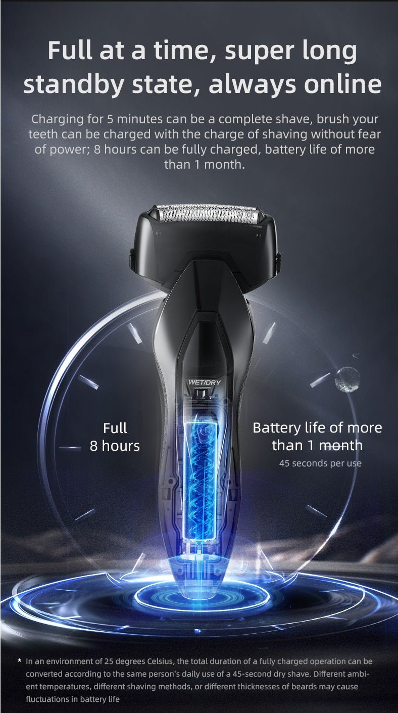 Panasonic Electric Shaver Dual Blade - itzy bitsy