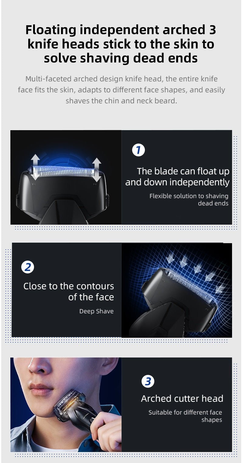 Panasonic Electric Shaver Dual Blade - itzy bitsy