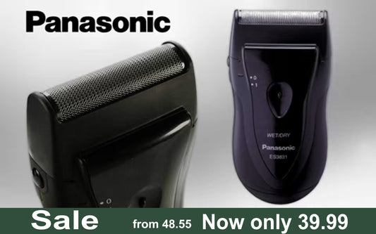 Panasonic Electric Shaver ES3831 Dry Battery Portable Razor - itzy bitsy