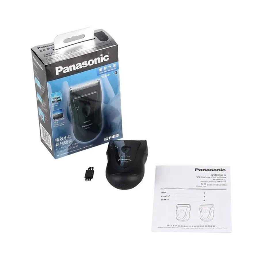 Panasonic Electric Shaver ES3831 Dry Battery Portable Razor - itzy bitsy