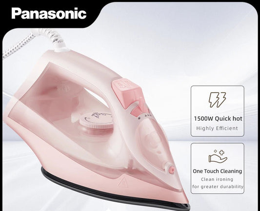 Panasonic Pink Steam Iron - itzy bitsy