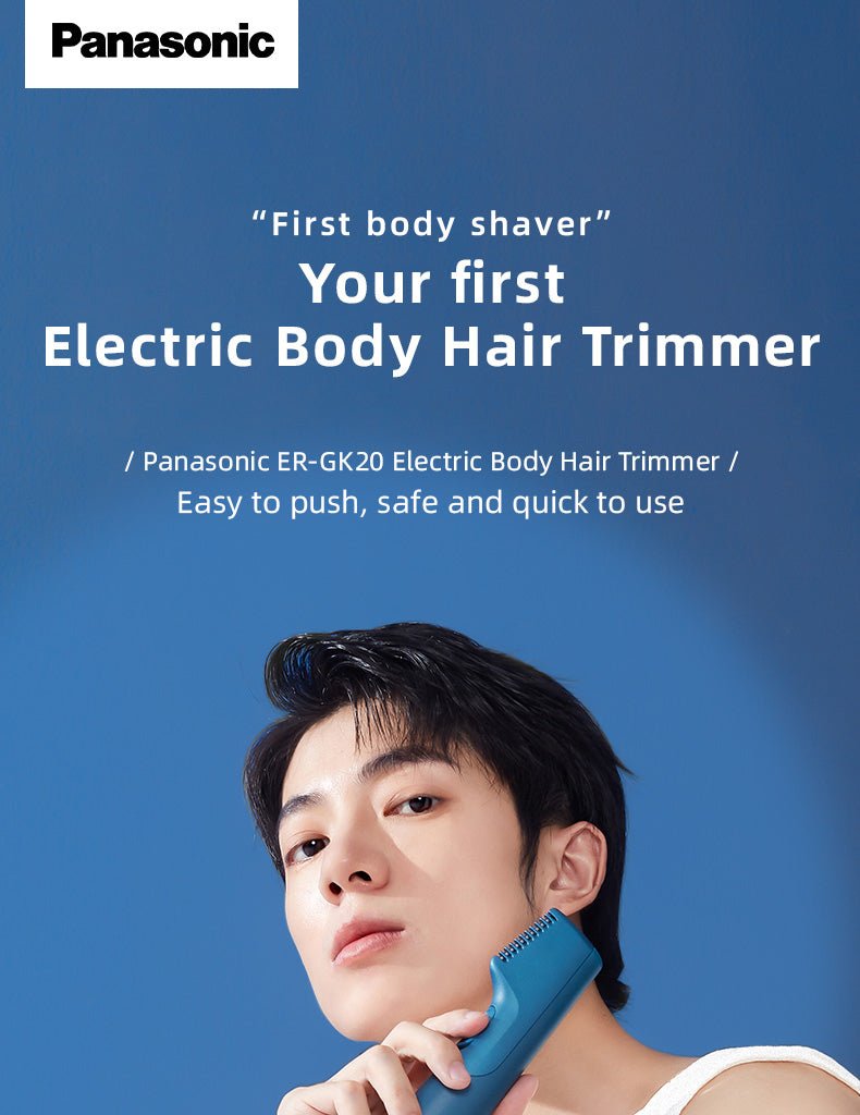 Panasonic Precision Compact Body Groomer - itzy bitsy