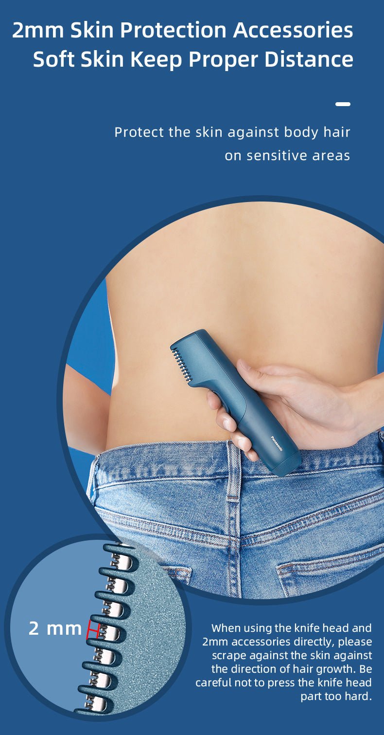 Panasonic Precision Compact Body Groomer - itzy bitsy