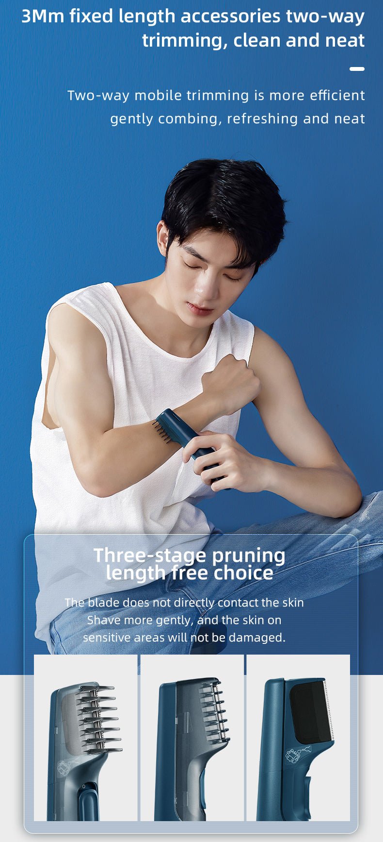 Panasonic Precision Compact Body Groomer - itzy bitsy