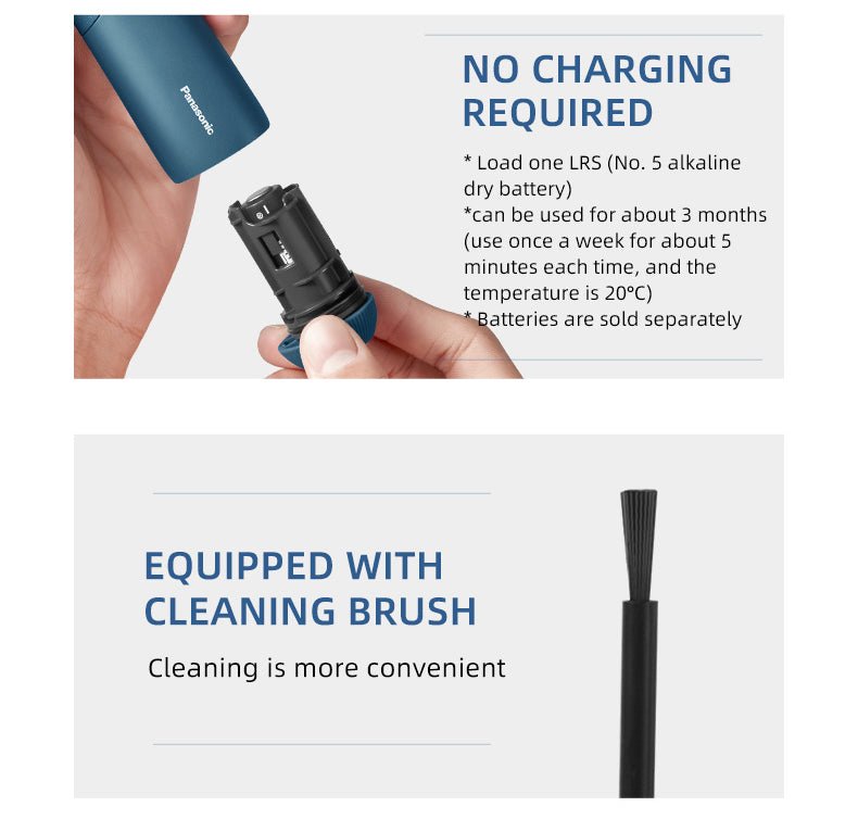 Panasonic Precision Compact Body Groomer - itzy bitsy