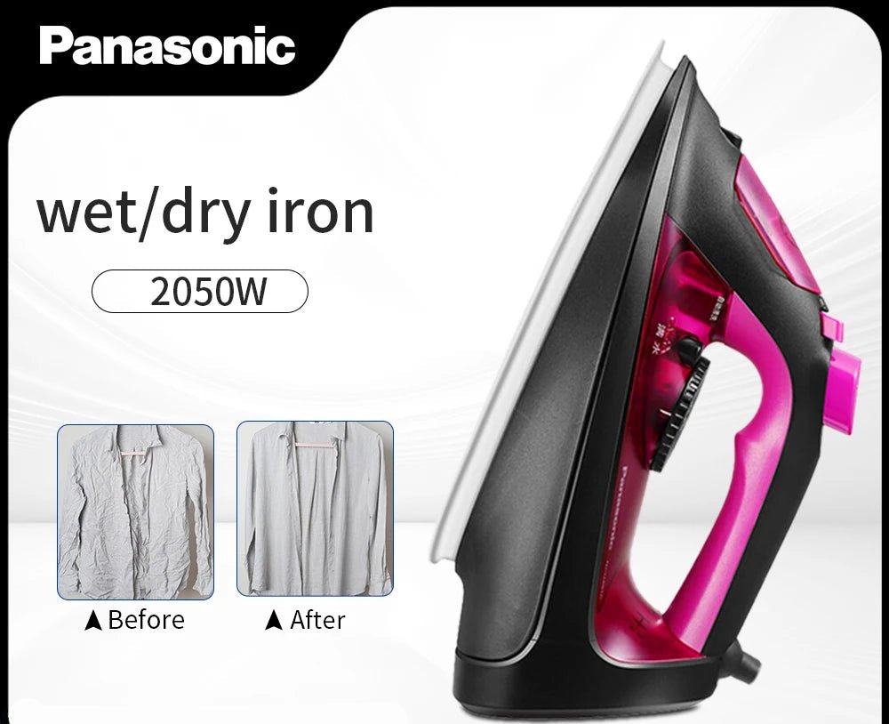 Panasonic Rapid Even Heat, Non Stick Steam Iron - itzy bitsy
