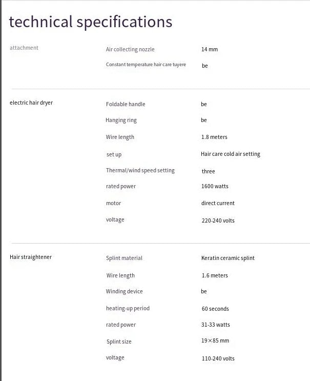 PHILIPS BHP398 Infrared Technology Combo Hair Dryer Set - itzy bitsy