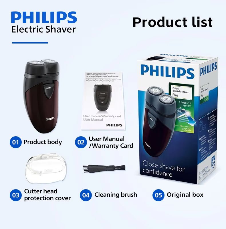 PHILIPS New PQ206 Electric Shaver - itzy bitsy