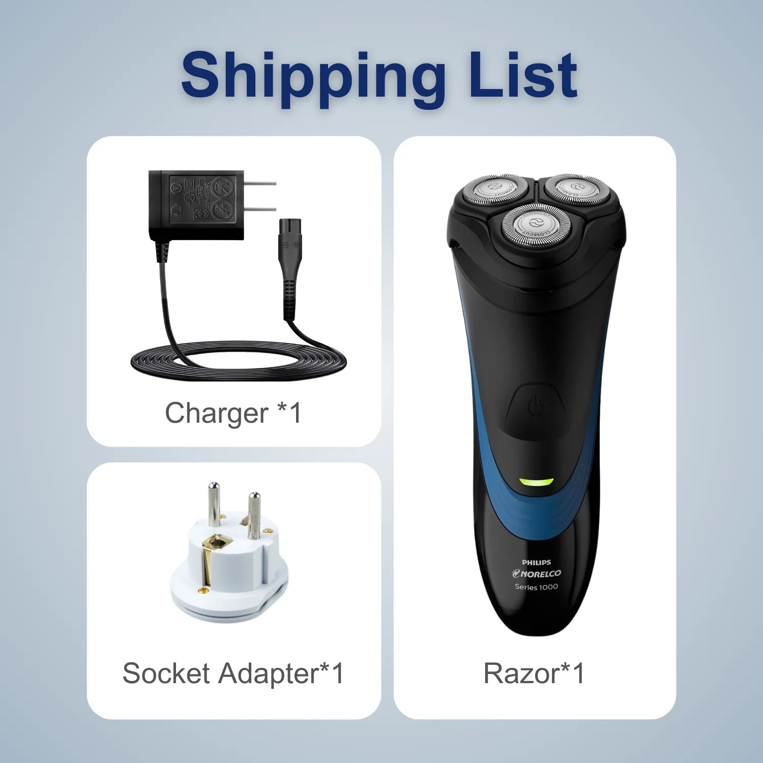 Philips Norelco Shaver 2100, S1560/81 - itzy bitsy