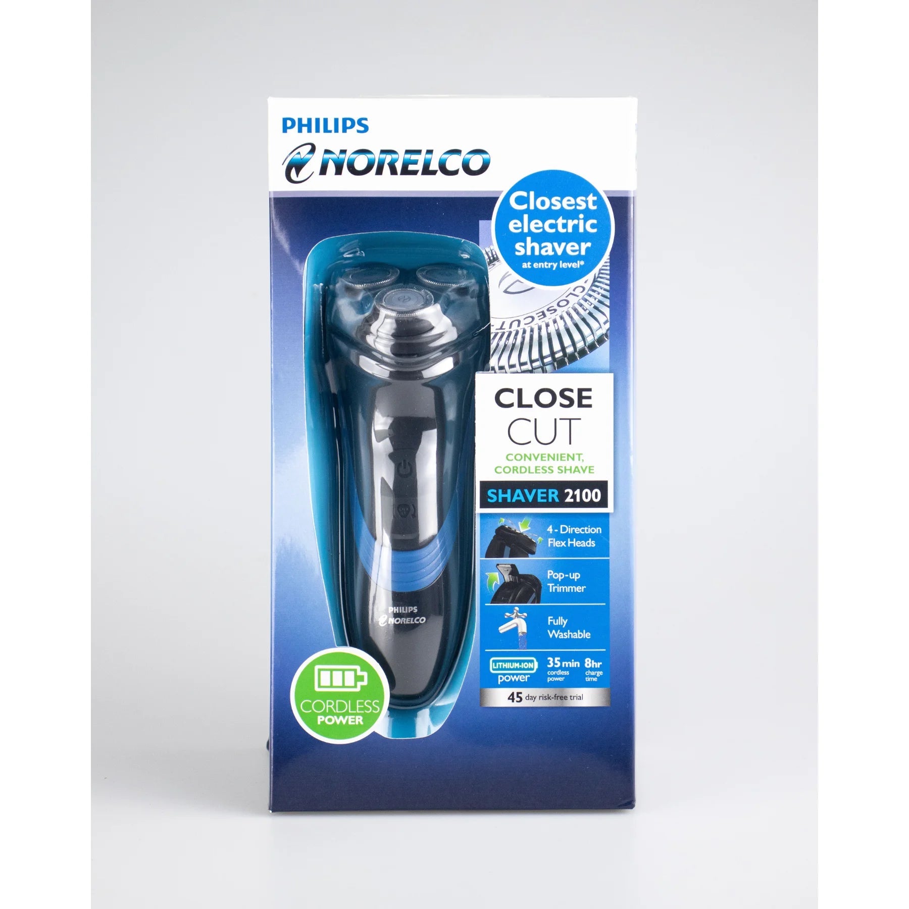 Philips Norelco Shaver 2100, S1560/81 - itzy bitsy