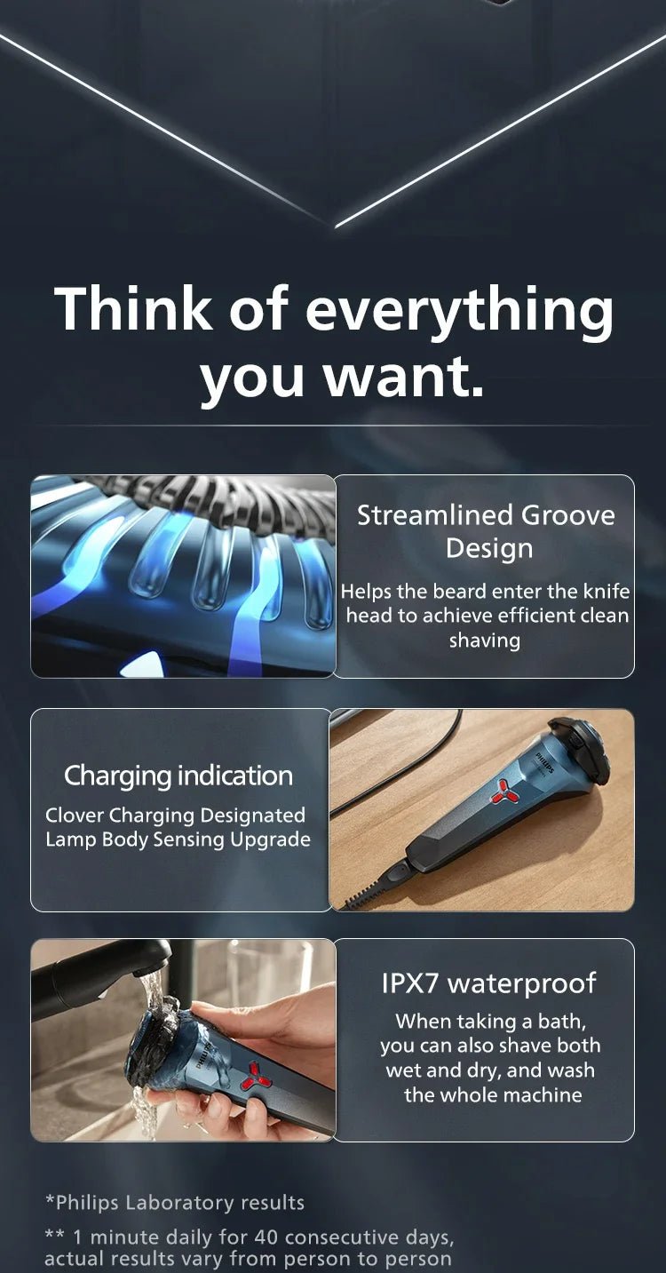 PHILIPS S2313 Electric Shaver - itzy bitsy