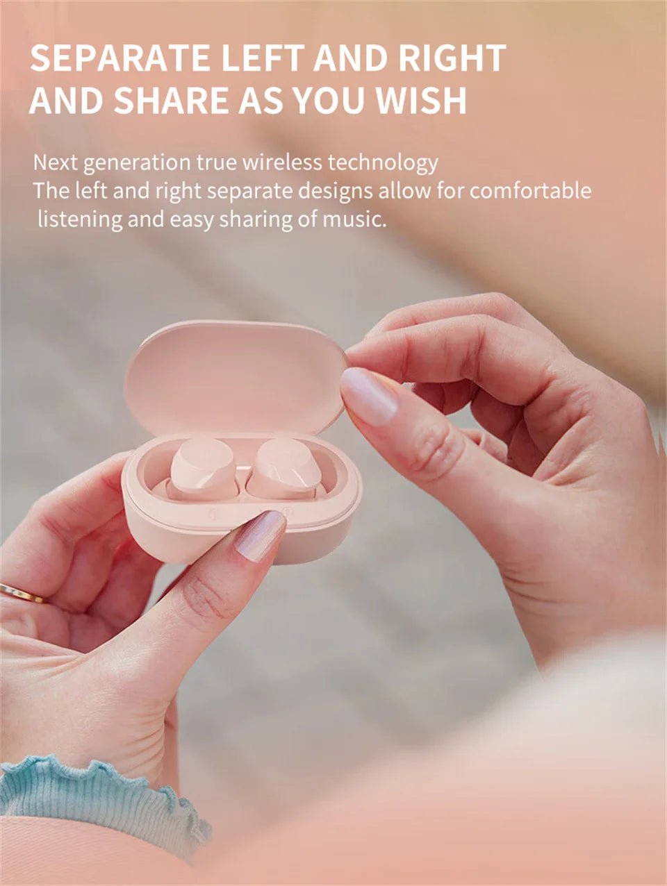 Philips TAT1209 Wireless v5.3 HiFi Earbuds - itzy bitsy