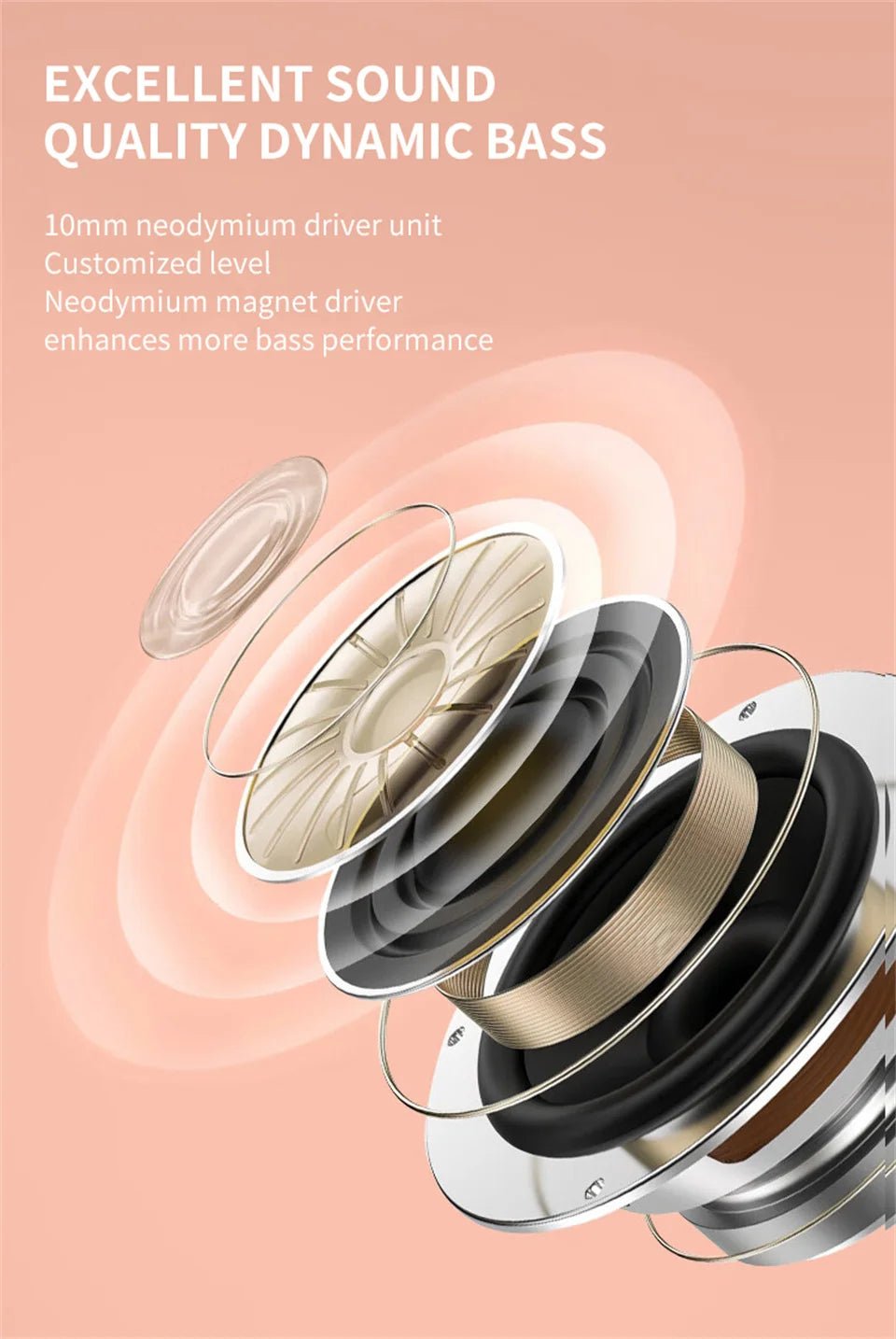 Philips TAT1209 Wireless v5.3 HiFi Earbuds - itzy bitsy