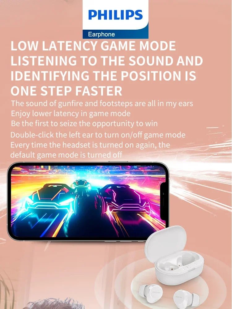 Philips TAT1209 Wireless v5.3 HiFi Earbuds - itzy bitsy