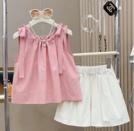 Girls Summer 2Pcs Set Fashionable Clothes