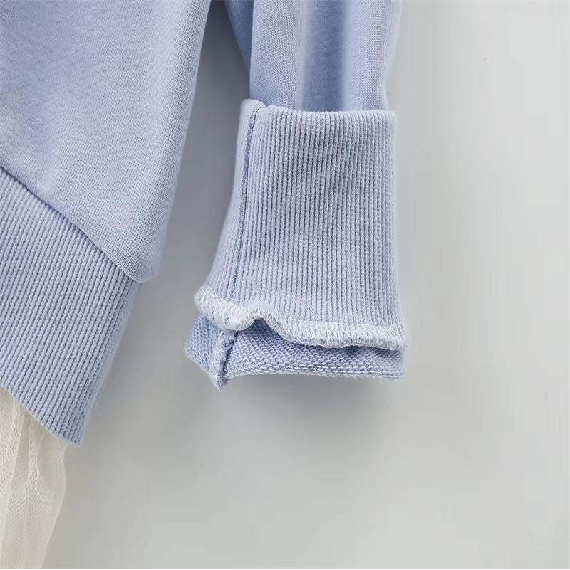 Planet Applique Mesh Tulle Pullover - itzy bitsy