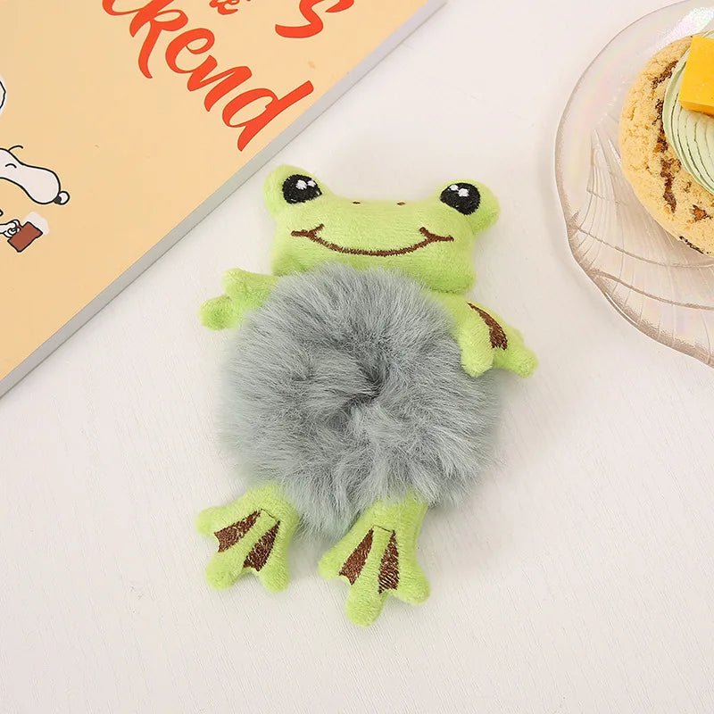 Plush Scrunchie Piglet Pooh Bear Tigger Elastic Hair Tie - itzy bitsy