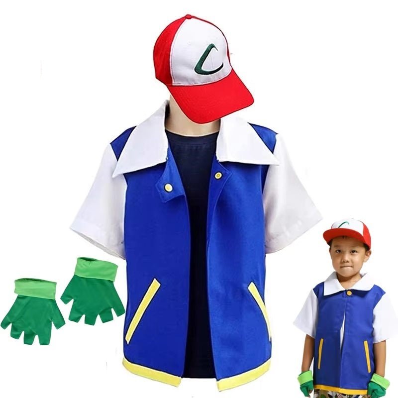 Pokemon Ash Ketchum Costume Set - itzy bitsy
