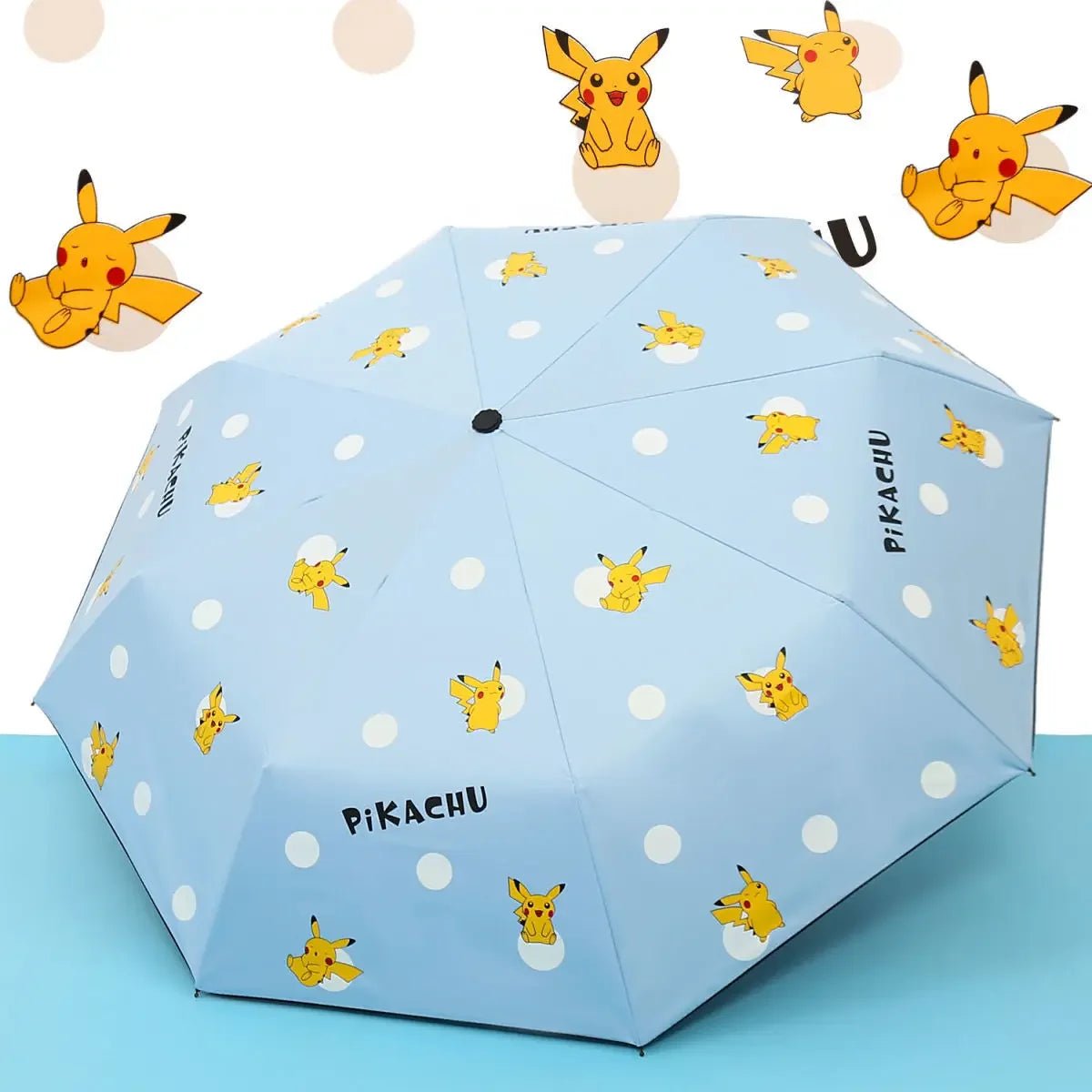 Pokemon Pikachu Automatic Umbrella - itzy bitsy