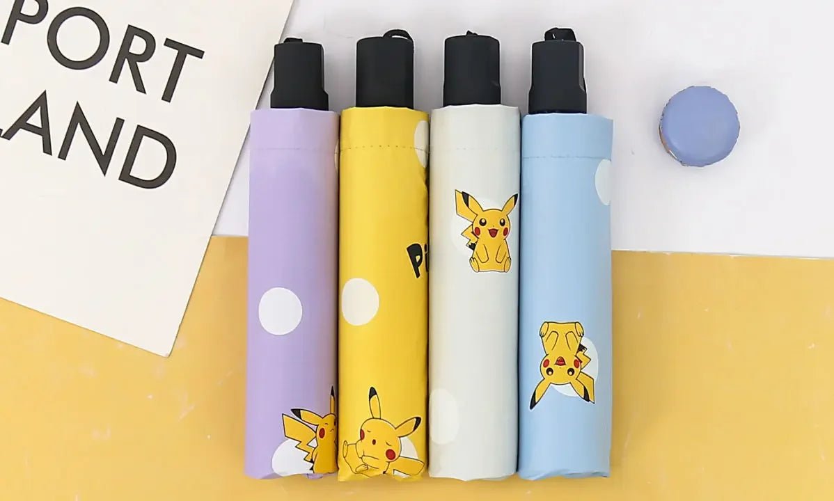 Pokemon Pikachu Automatic Umbrella - itzy bitsy