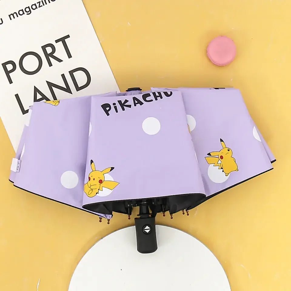 Pokemon Pikachu Automatic Umbrella - itzy bitsy