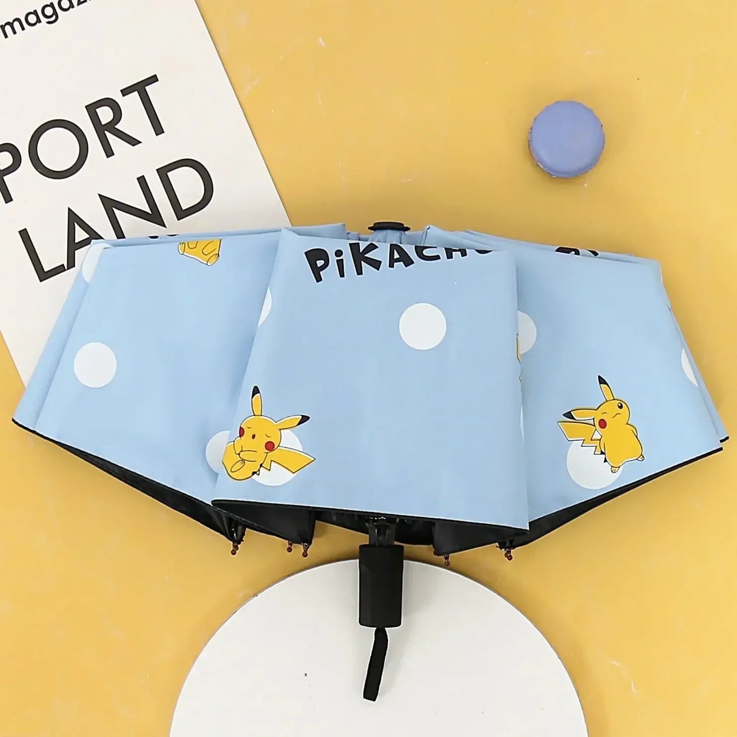 Pokemon Pikachu Automatic Umbrella - itzy bitsy
