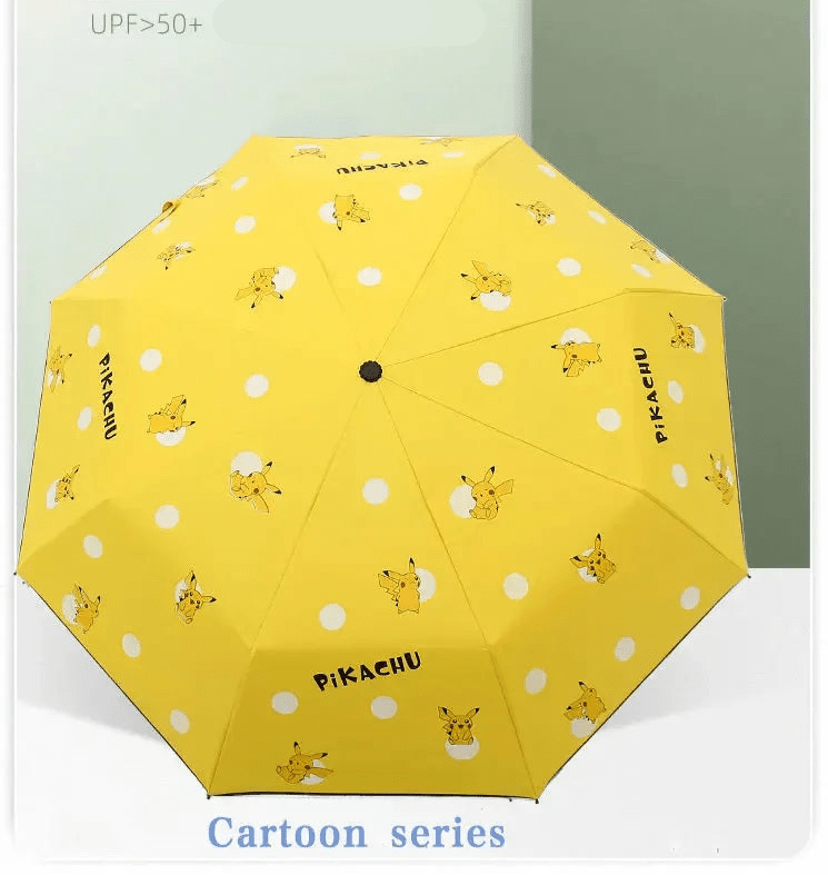 Pokemon Pikachu Automatic Umbrella - itzy bitsy