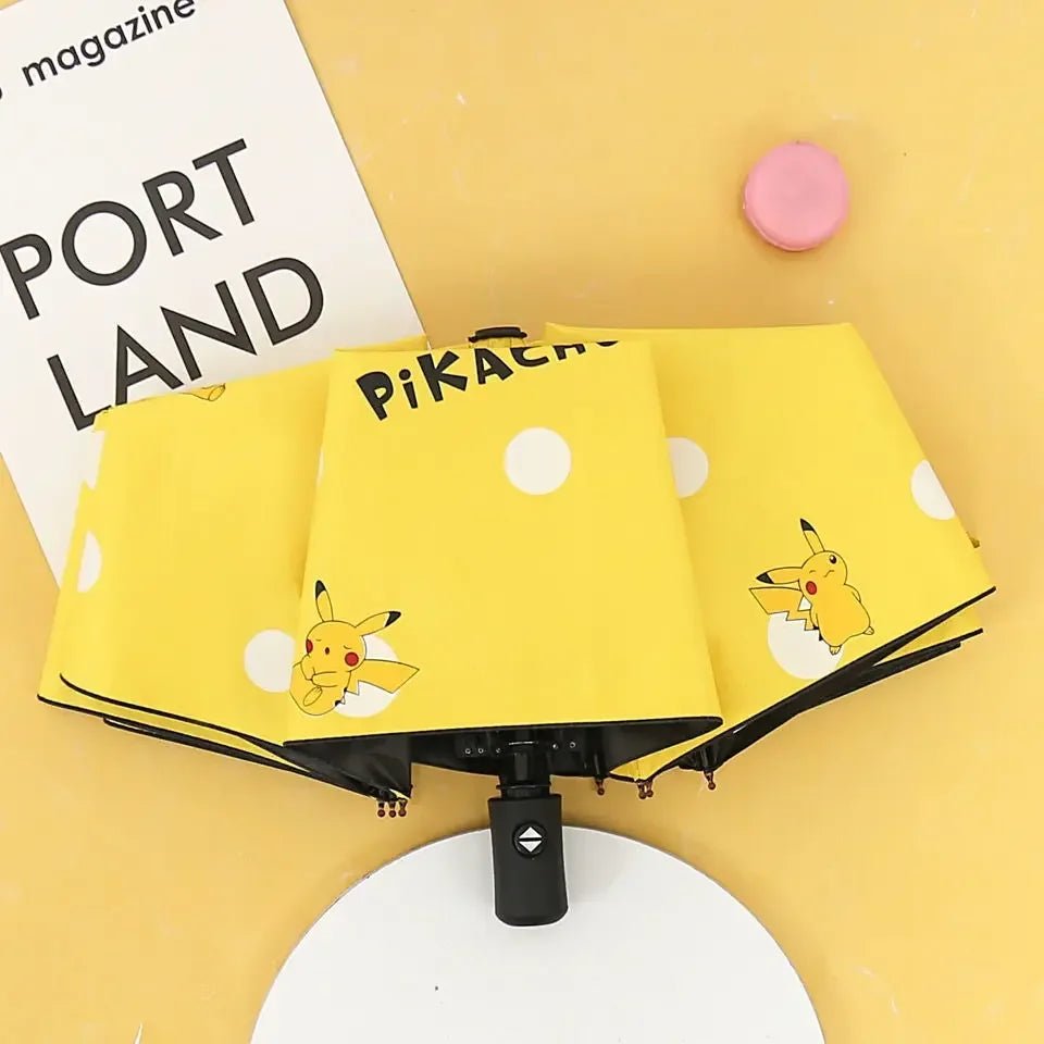 Pokemon Pikachu Automatic Umbrella - itzy bitsy