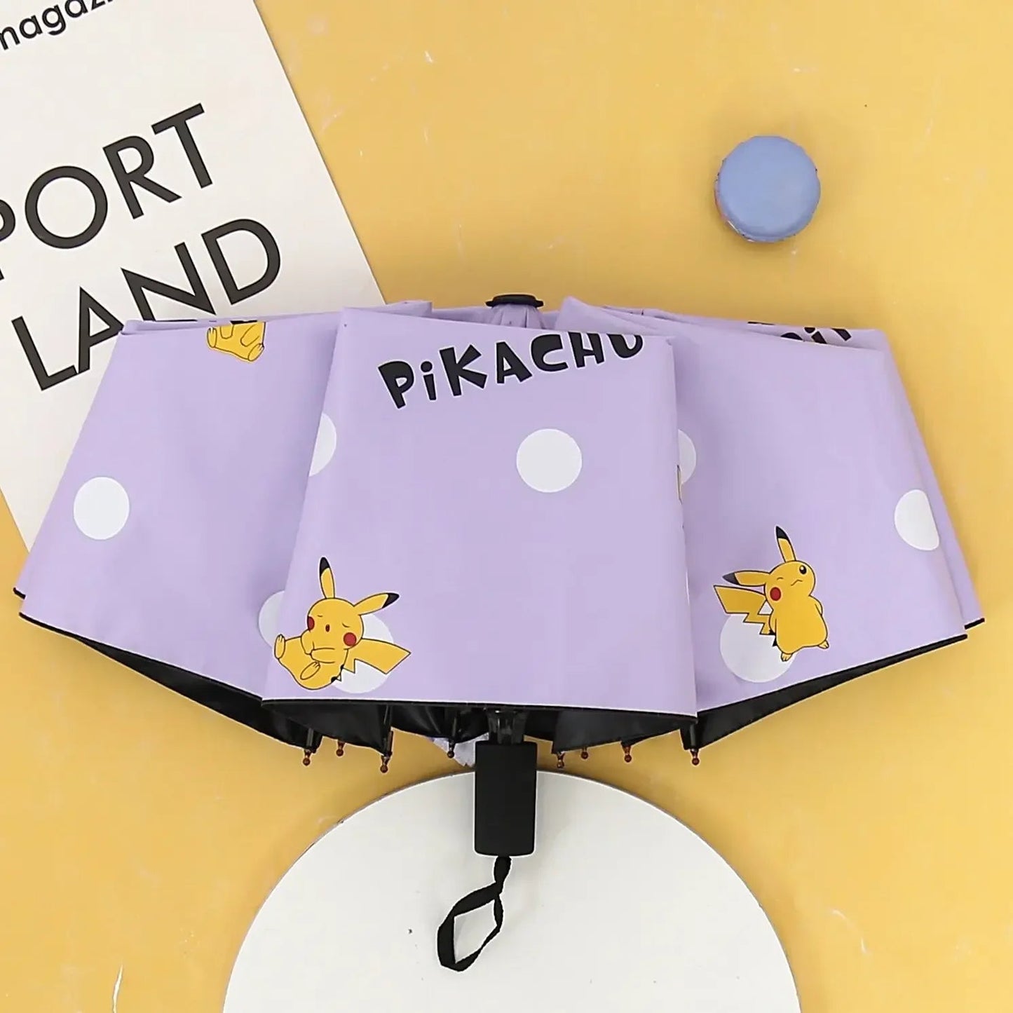 Pokemon Pikachu Automatic Umbrella - itzy bitsy
