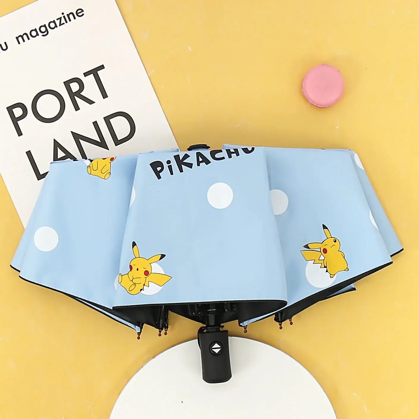 Pokemon Pikachu Automatic Umbrella - itzy bitsy