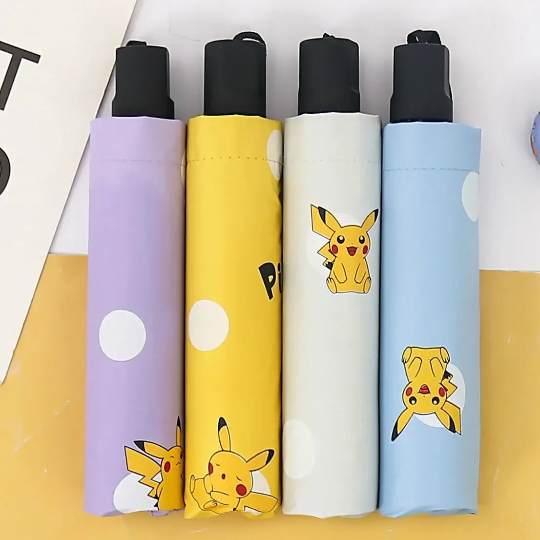 Pokemon Pikachu Automatic Umbrella - itzy bitsy