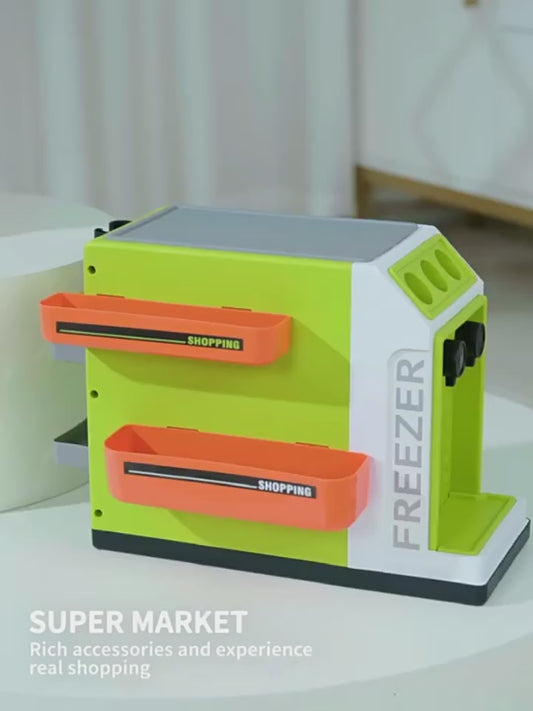 Mini Mart Cash Register Pretend Playset