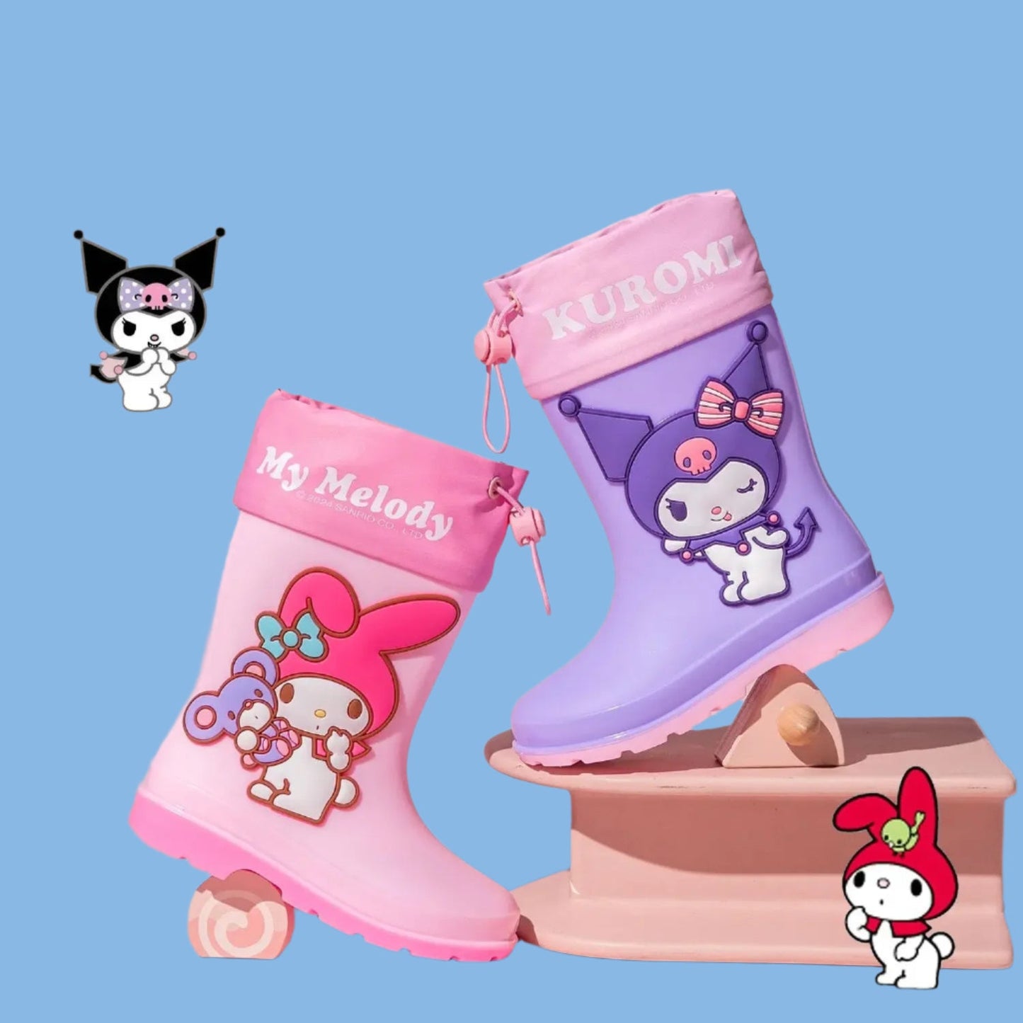 Princess Cute Soft Non - Slip Rain Boots - itzy bitsy
