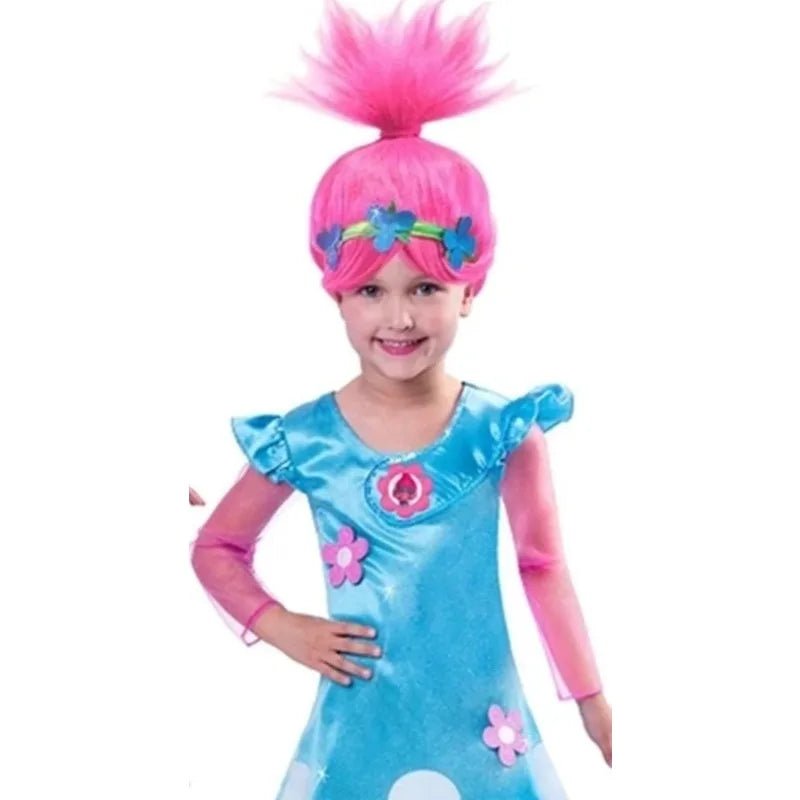 Princess Poppy Trolls Pink Hair - itzy bitsy