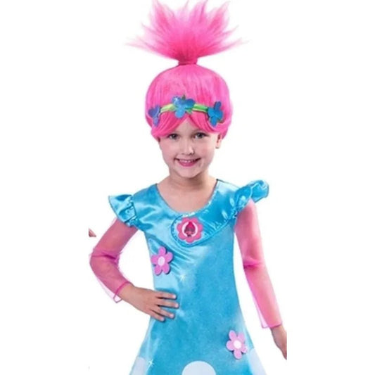 Princess Poppy Trolls Pink Hair - itzy bitsy