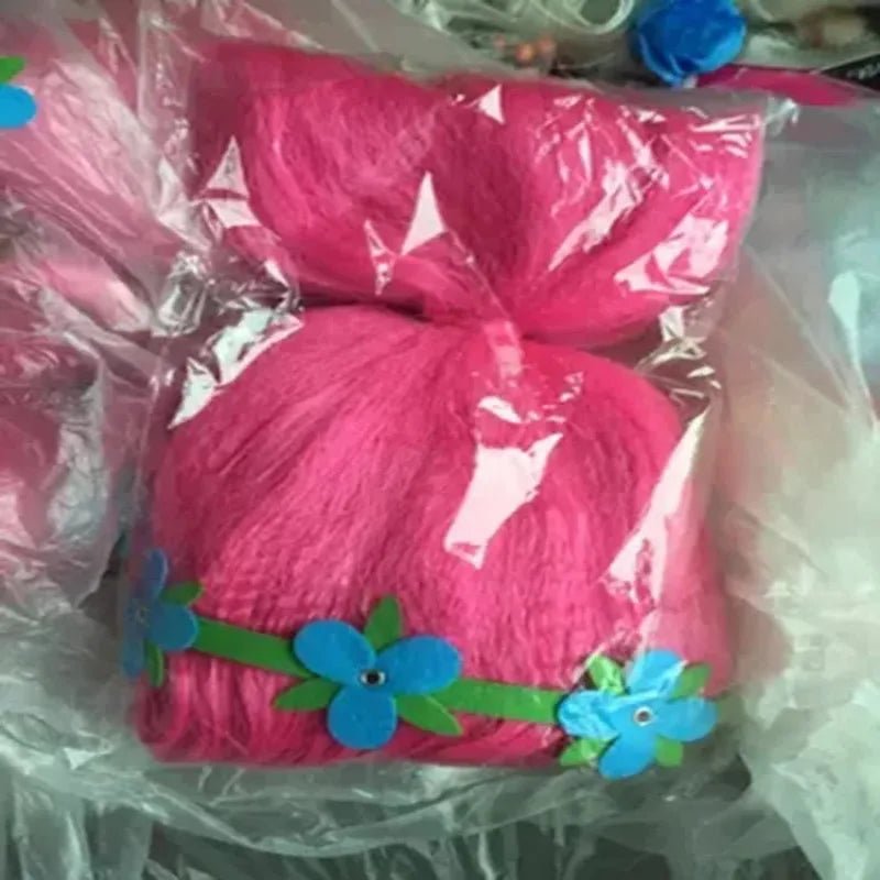 Princess Poppy Trolls Pink Hair - itzy bitsy