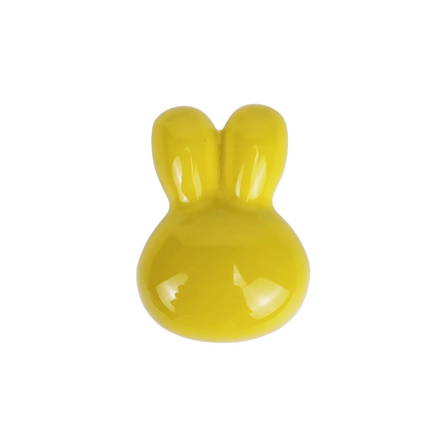Rabbit Ceramic Door Knobs for Children's Cabinet Drawer Closet Cupboard Wardrobe - itzy bitsy