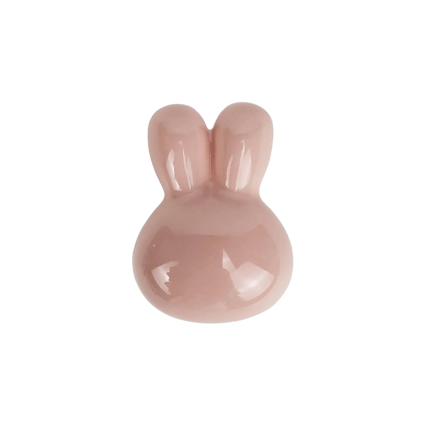 Rabbit Ceramic Door Knobs for Children's Cabinet Drawer Closet Cupboard Wardrobe - itzy bitsy