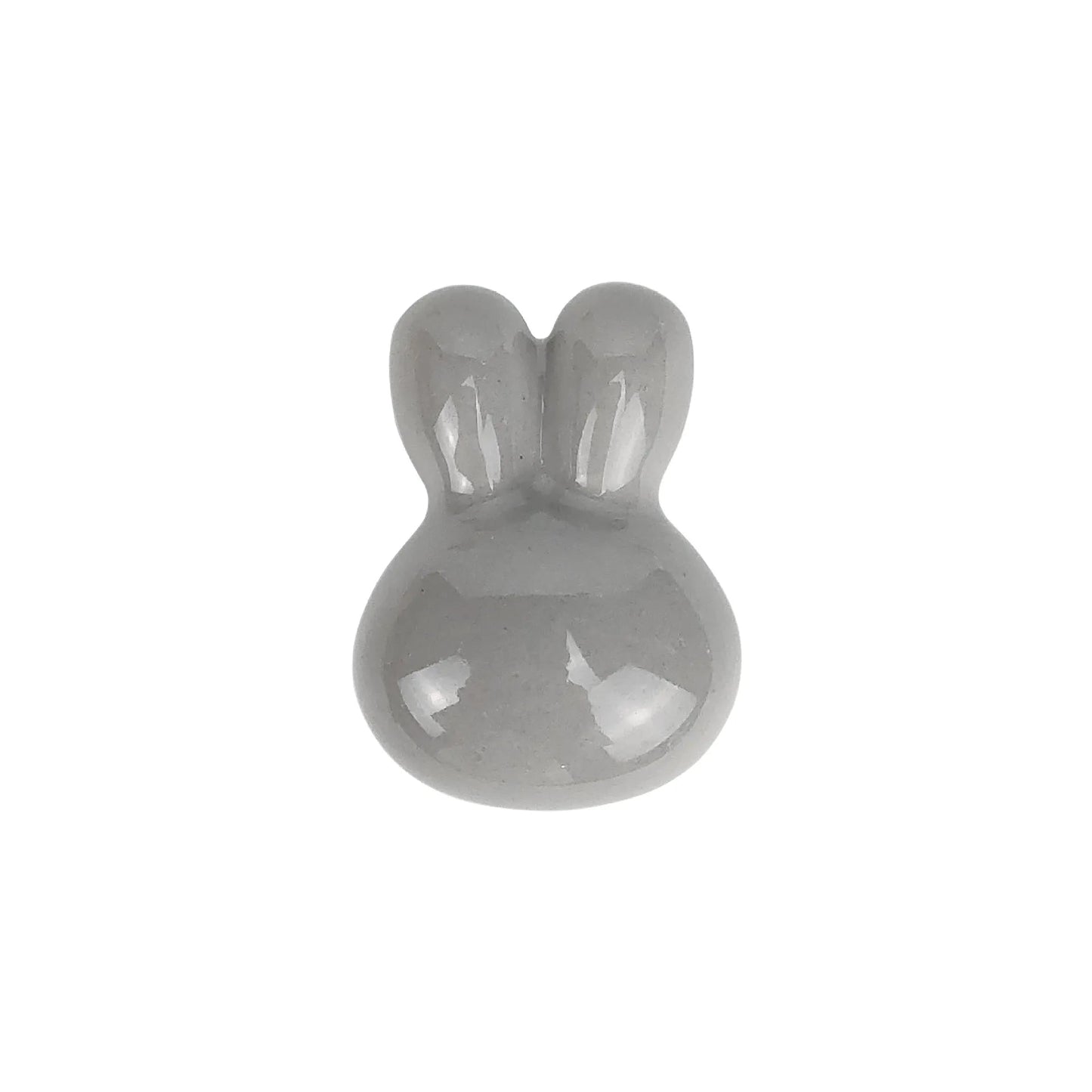 Rabbit Ceramic Door Knobs for Children's Cabinet Drawer Closet Cupboard Wardrobe - itzy bitsy
