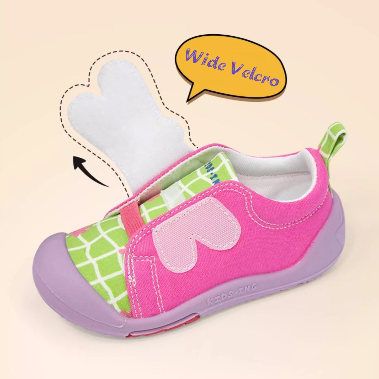 Kidsing Kedi Star Toddler Canvas Shoes