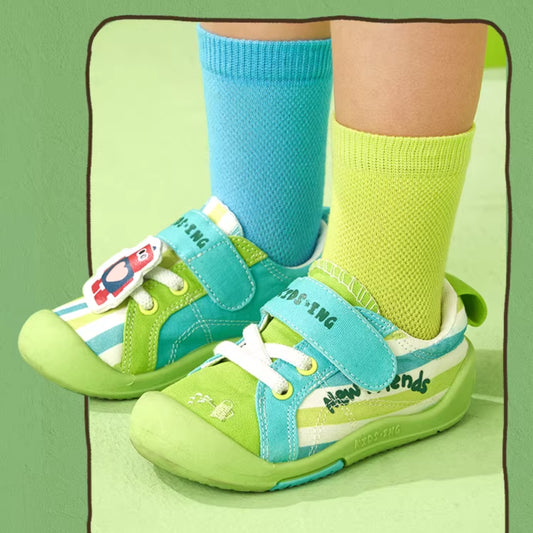 Kidsing Kedi Star Toddler Children Soft Sole Canvas Sneakers 2.0