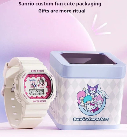 Sanrio Original ZGO Waterproof Drop Resistant Electronic Watch - itzy bitsy