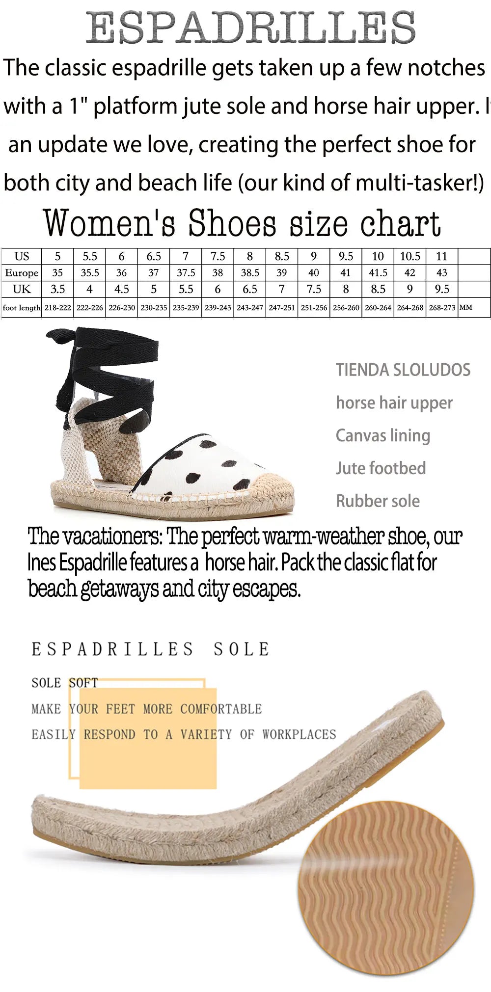 Sapato Feminino Mulher Espadrilles Flat Shoes - itzy bitsy