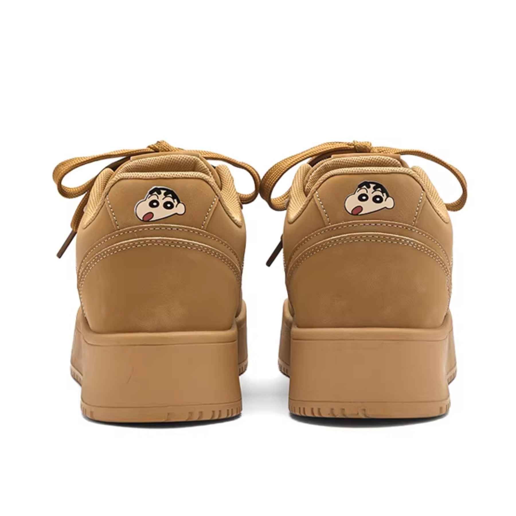 Crayon Shin-Chan Collaboration Suede Classic Platform Sneakers