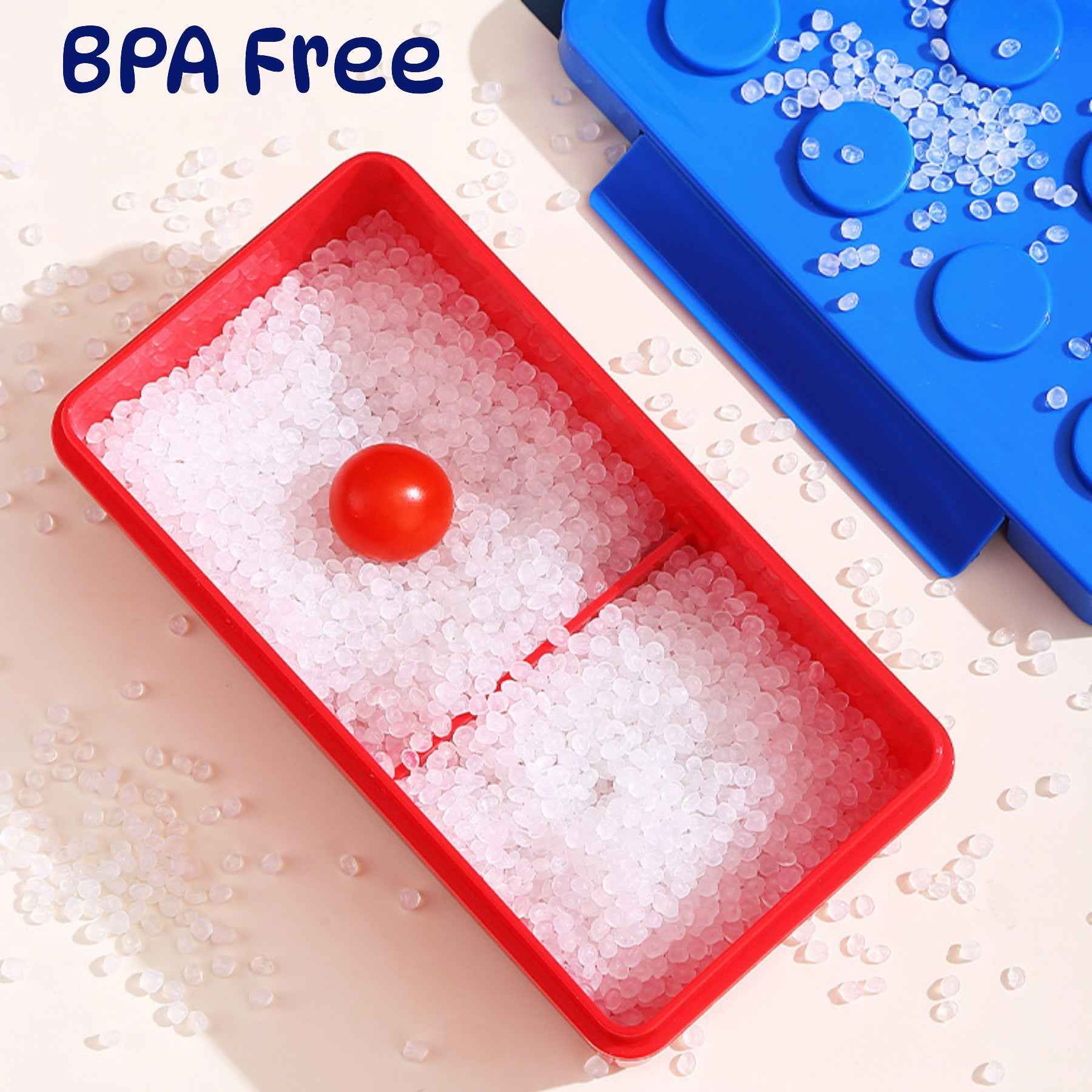 Building Block Lunch Box & Water Bottle 4Pcs Set