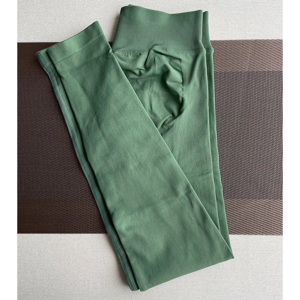 Seamless Activewear Low Ribbed Leggings - itzy bitsy